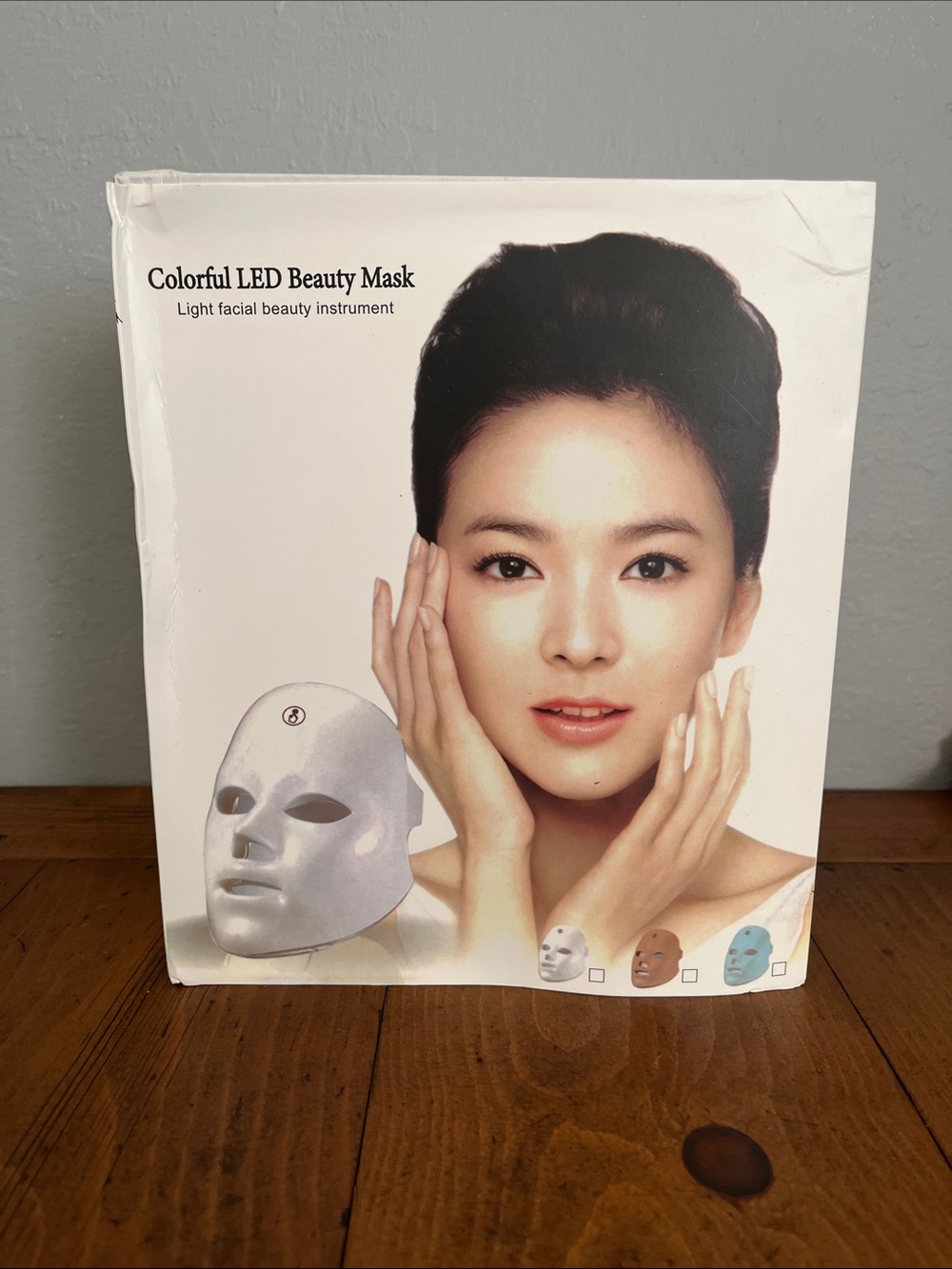 LED Colorful Beauty Mask - White Facial Light Therapy